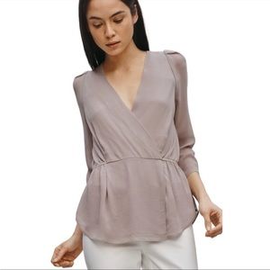Aritzia Alexandra Silk Blouse